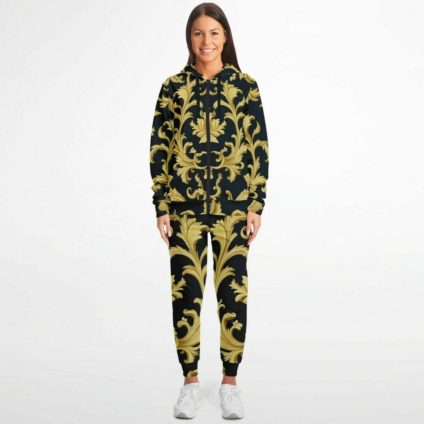 Athletic Ziphoodie & Jogger, Recycled Material