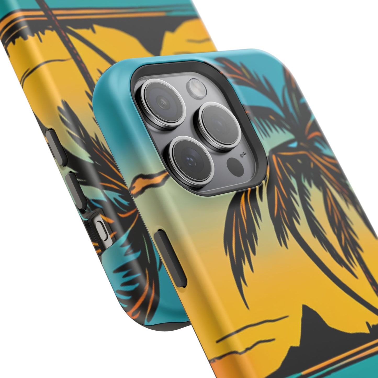 Magnetic Tough Cases, MagSafe compatible, Hawaiian Windward Side Scenery, iPhone 13, iPhone 14, iPhone 15, iPhone 16