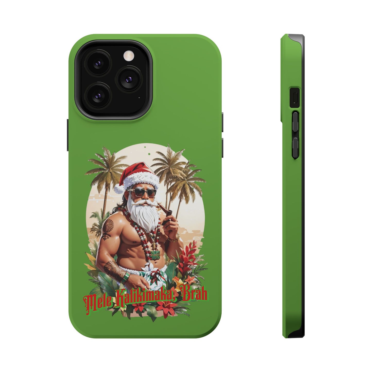 Magnetic Tough Cases, MagSafe, Mele Kalikimaka Brah