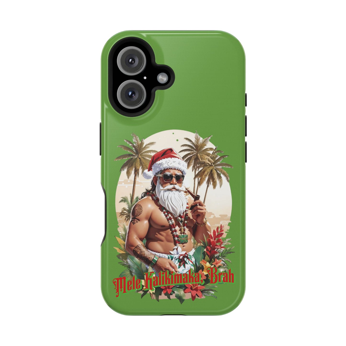 Magnetic Tough Cases, MagSafe, Mele Kalikimaka Brah