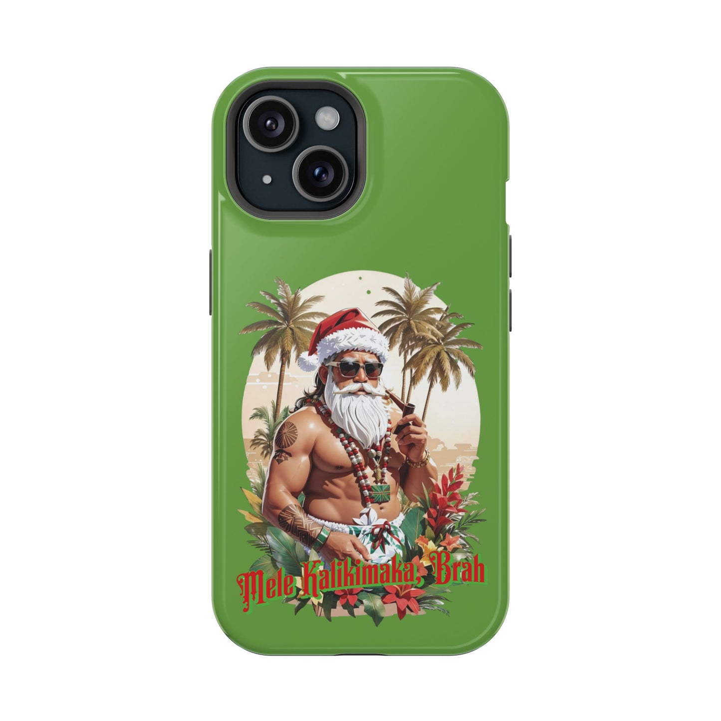 Magnetic Tough Cases, MagSafe, Mele Kalikimaka Brah