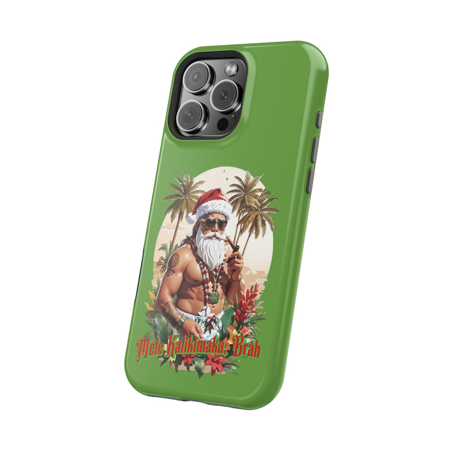 Magnetic Tough Cases, MagSafe, Mele Kalikimaka Brah