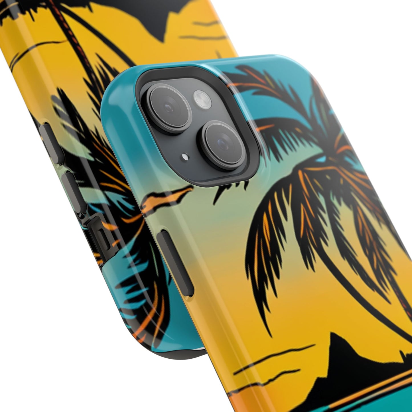 Magnetic Tough Cases, MagSafe compatible, Hawaiian Windward Side Scenery, iPhone 13, iPhone 14, iPhone 15, iPhone 16