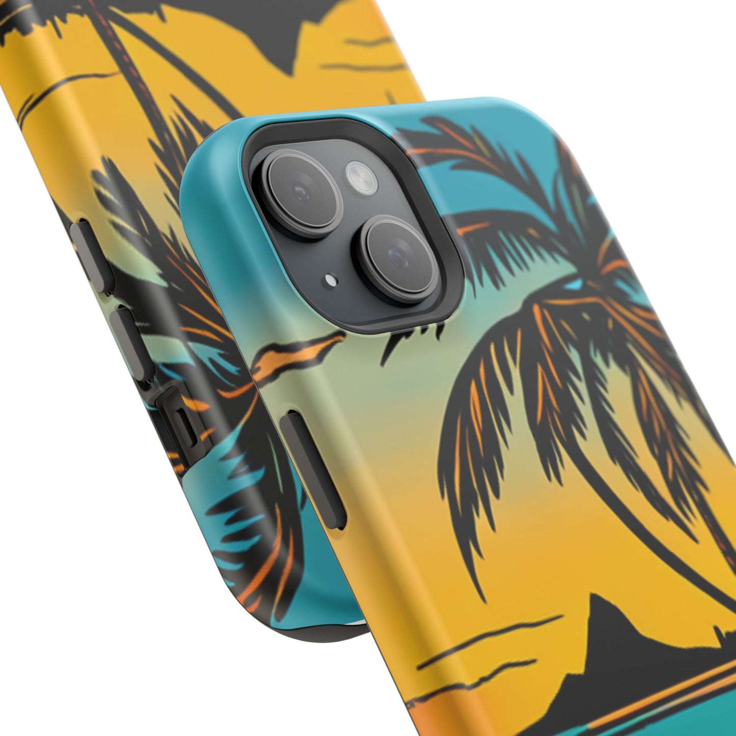 Magnetic Tough Cases, MagSafe compatible, Hawaiian Windward Side Scenery, iPhone 13, iPhone 14, iPhone 15, iPhone 16