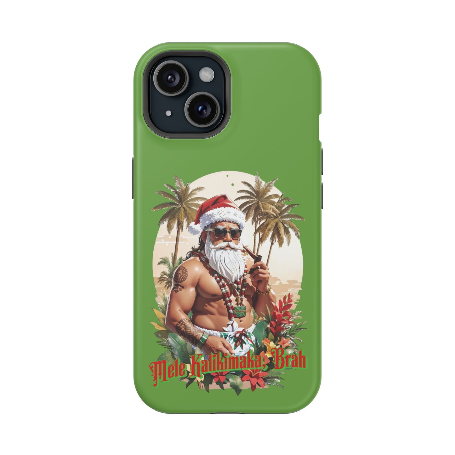 Magnetic Tough Cases, MagSafe, Mele Kalikimaka Brah