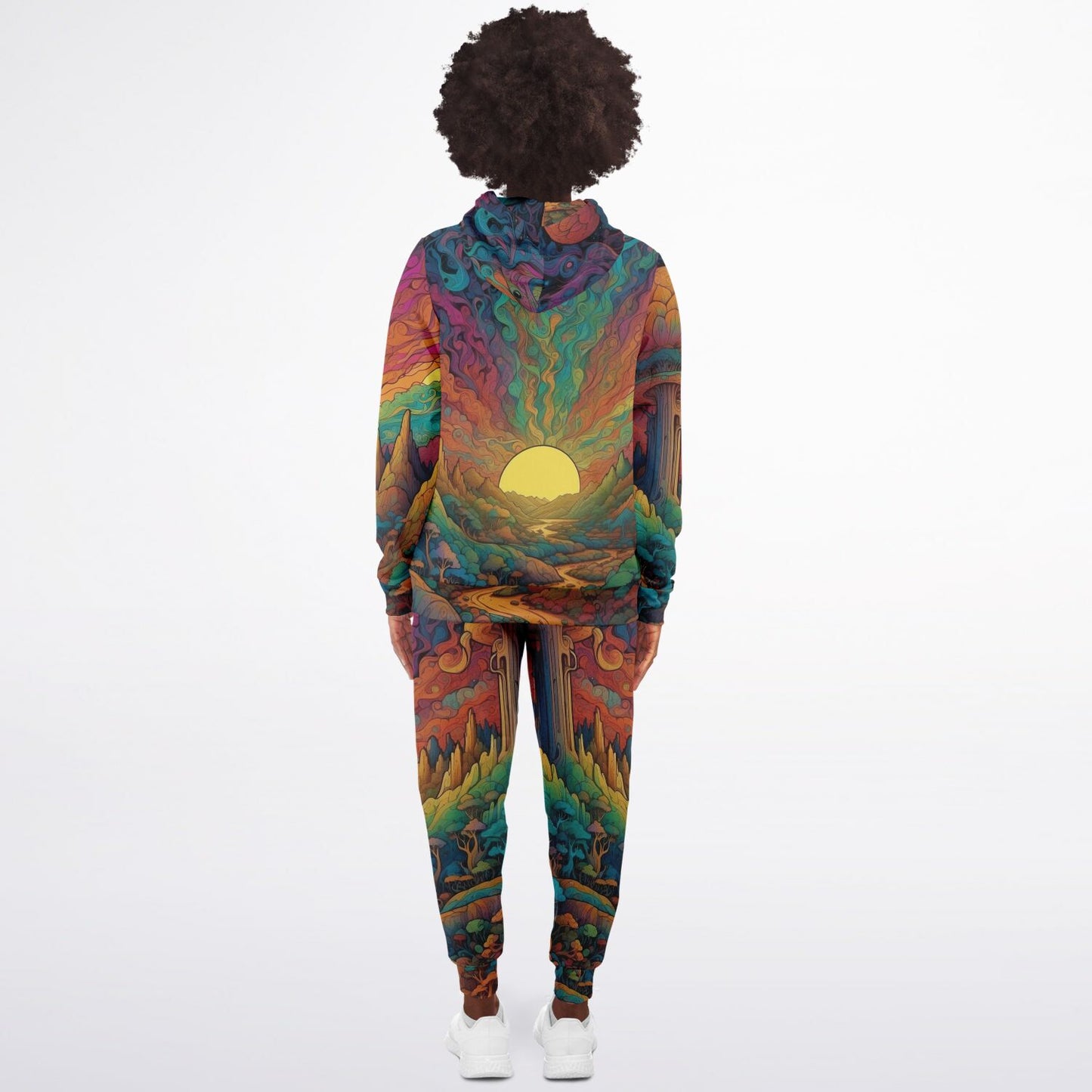 Fashion Ziphoodie & Jogger, Interplanetary Grooviness 01