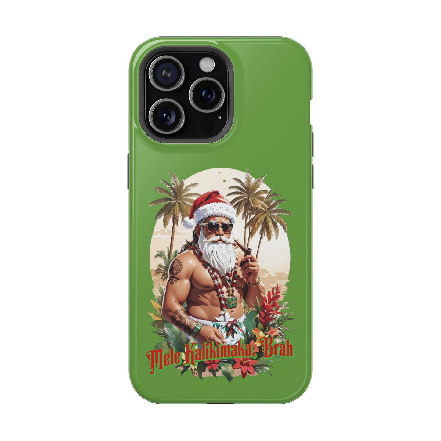 Magnetic Tough Cases, MagSafe, Mele Kalikimaka Brah