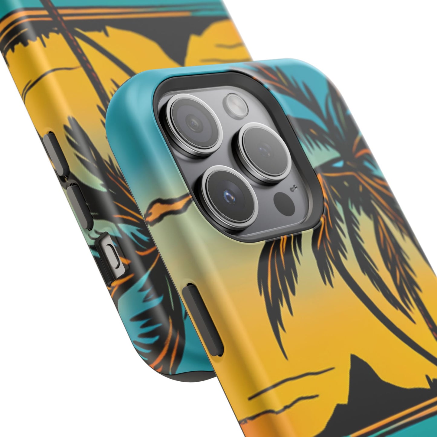 Magnetic Tough Cases, MagSafe compatible, Hawaiian Windward Side Scenery, iPhone 13, iPhone 14, iPhone 15, iPhone 16