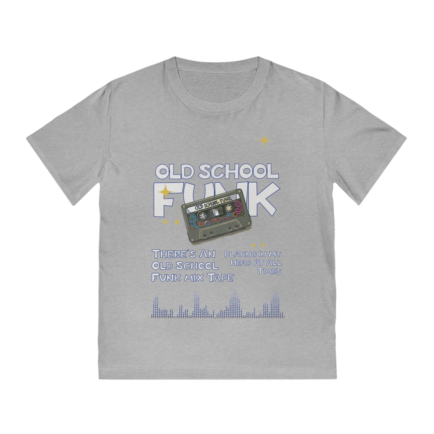 Unisex Old School Funk T-Shirt,  Mix Tape Playing In My Head