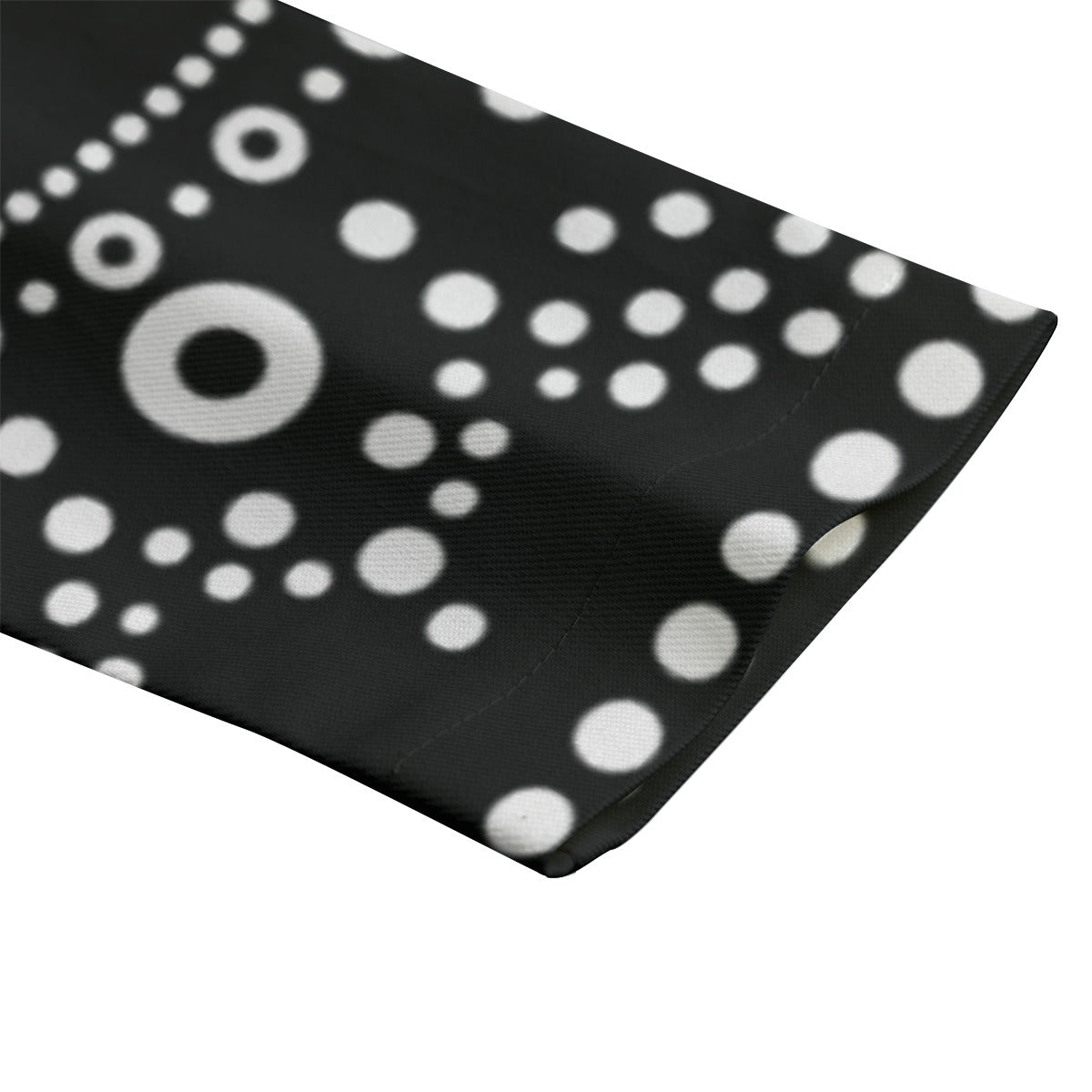 Women's Leisure 100% Cotton Blazer, Snowflake on Black