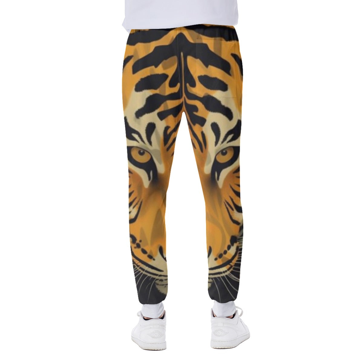 Men's Sweatpants, Tiger Head 01