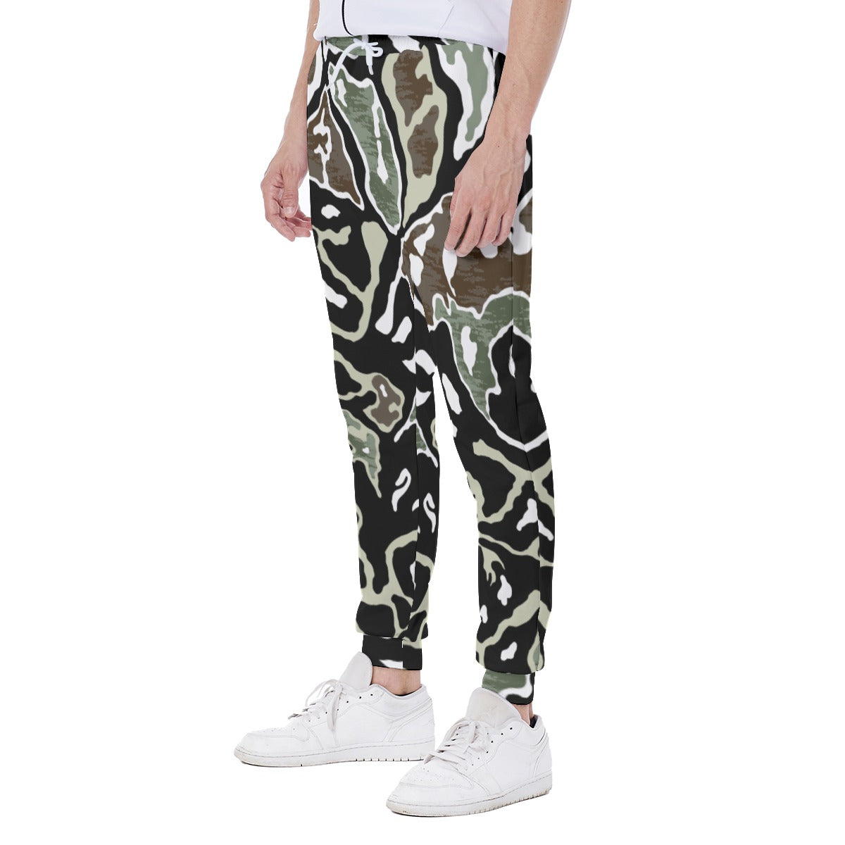 Men's Sweatpants, Somewhere Else Camo 01