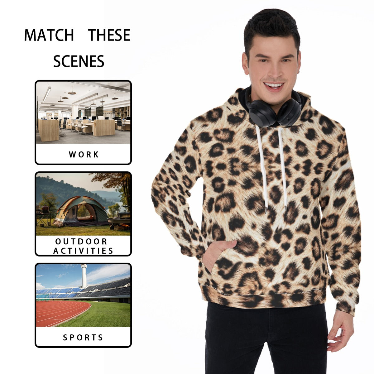 Men's Thicken Pullover Hoodie