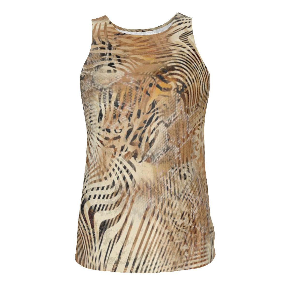 Men's Tank Top | Velvet - ZebTig01