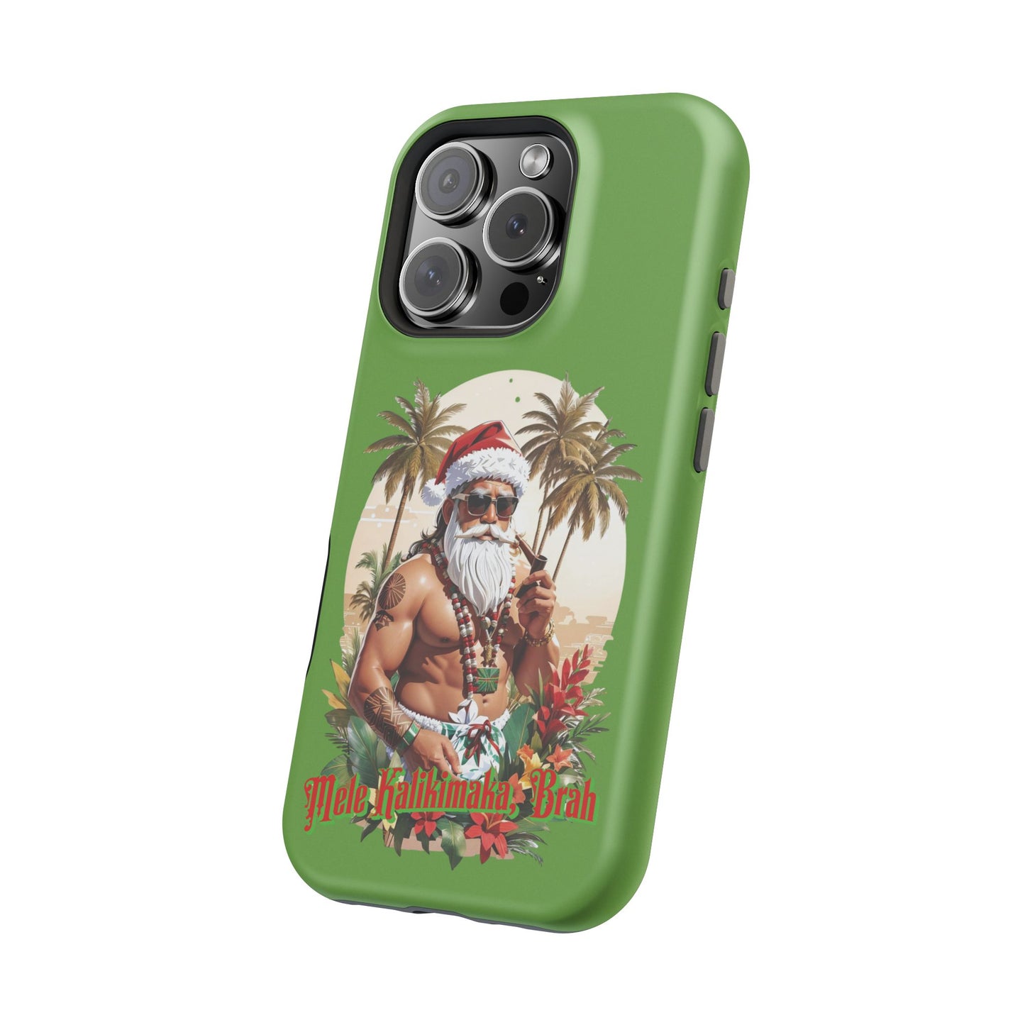 Magnetic Tough Cases, MagSafe, Mele Kalikimaka Brah