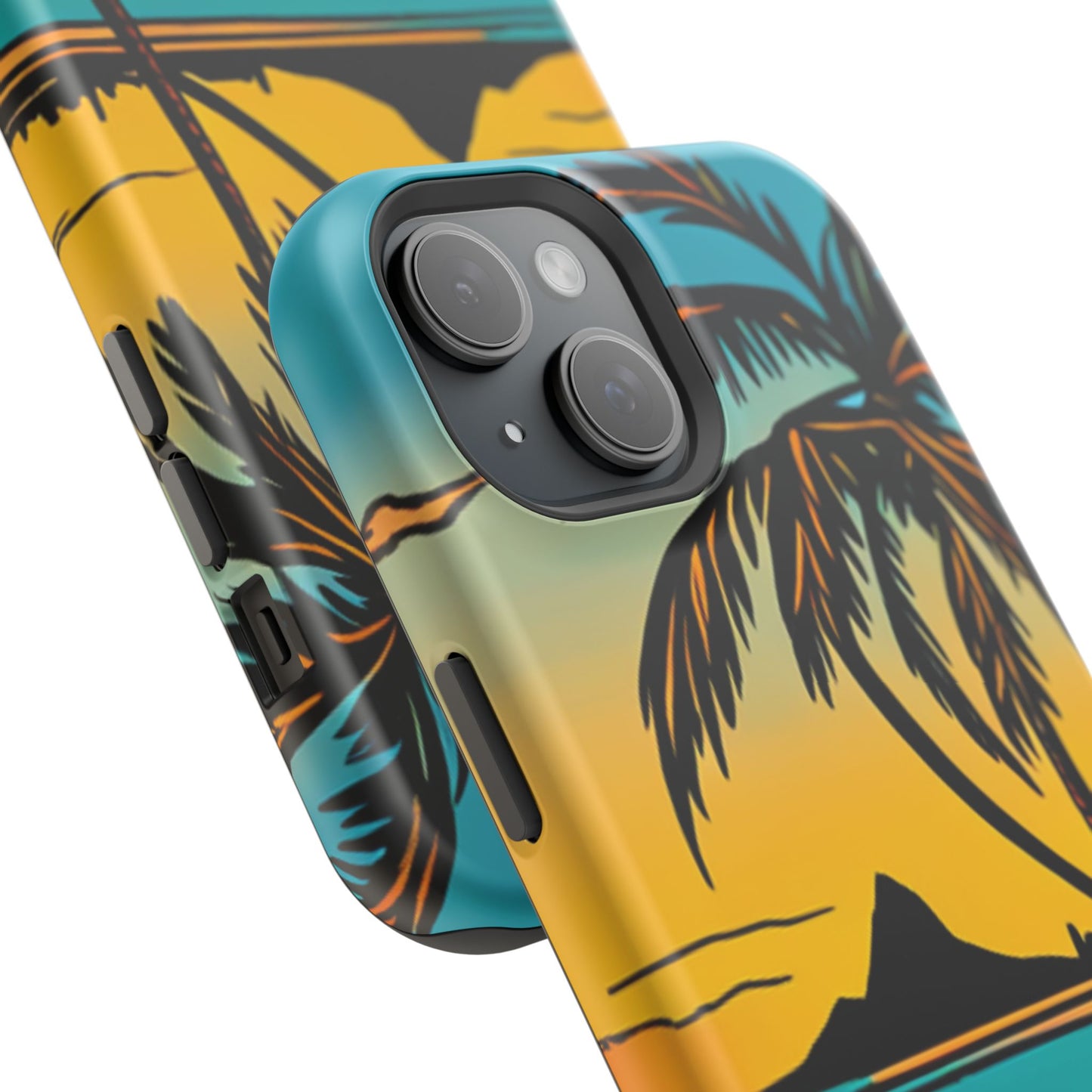 Magnetic Tough Cases, MagSafe compatible, Hawaiian Windward Side Scenery, iPhone 13, iPhone 14, iPhone 15, iPhone 16