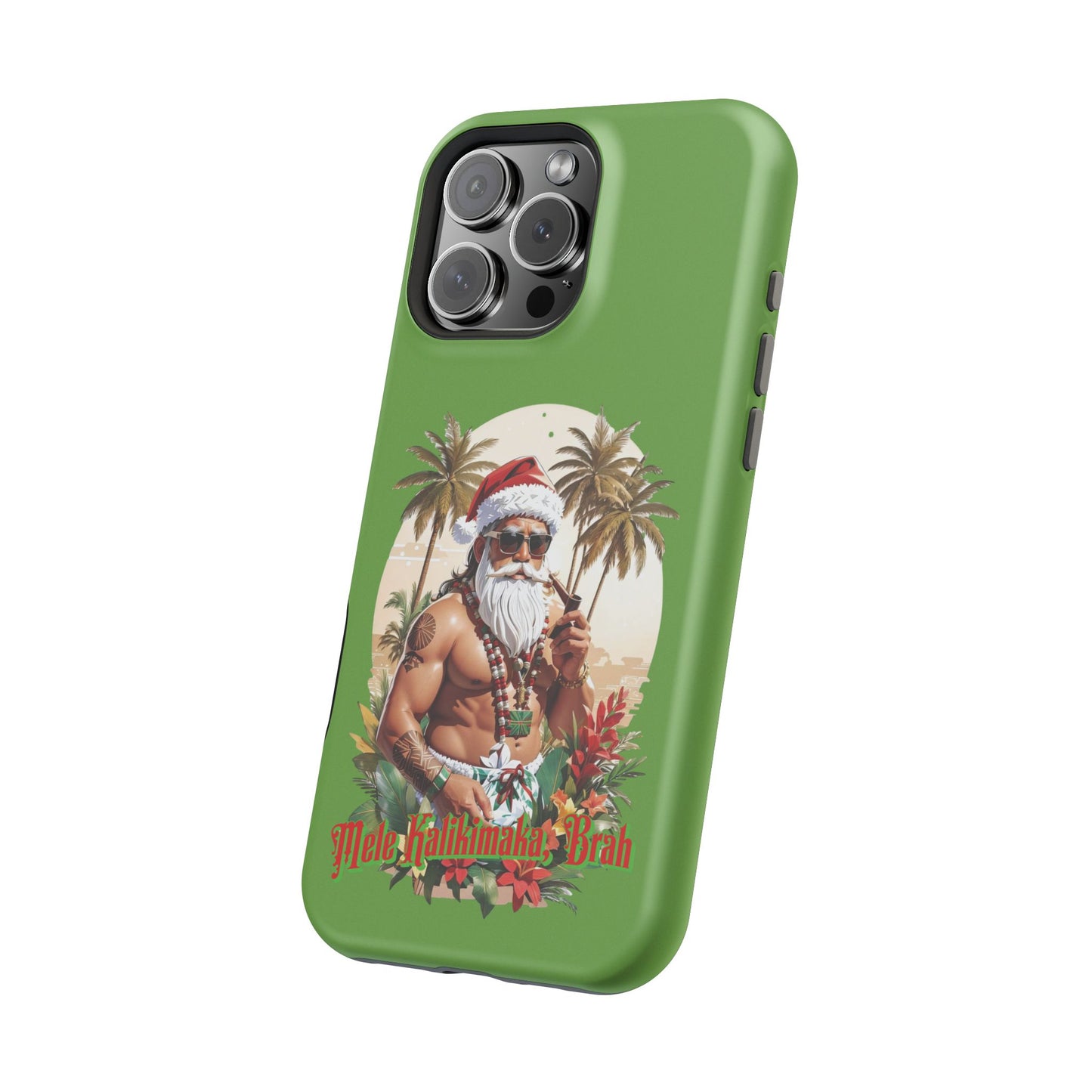 Magnetic Tough Cases, MagSafe, Mele Kalikimaka Brah