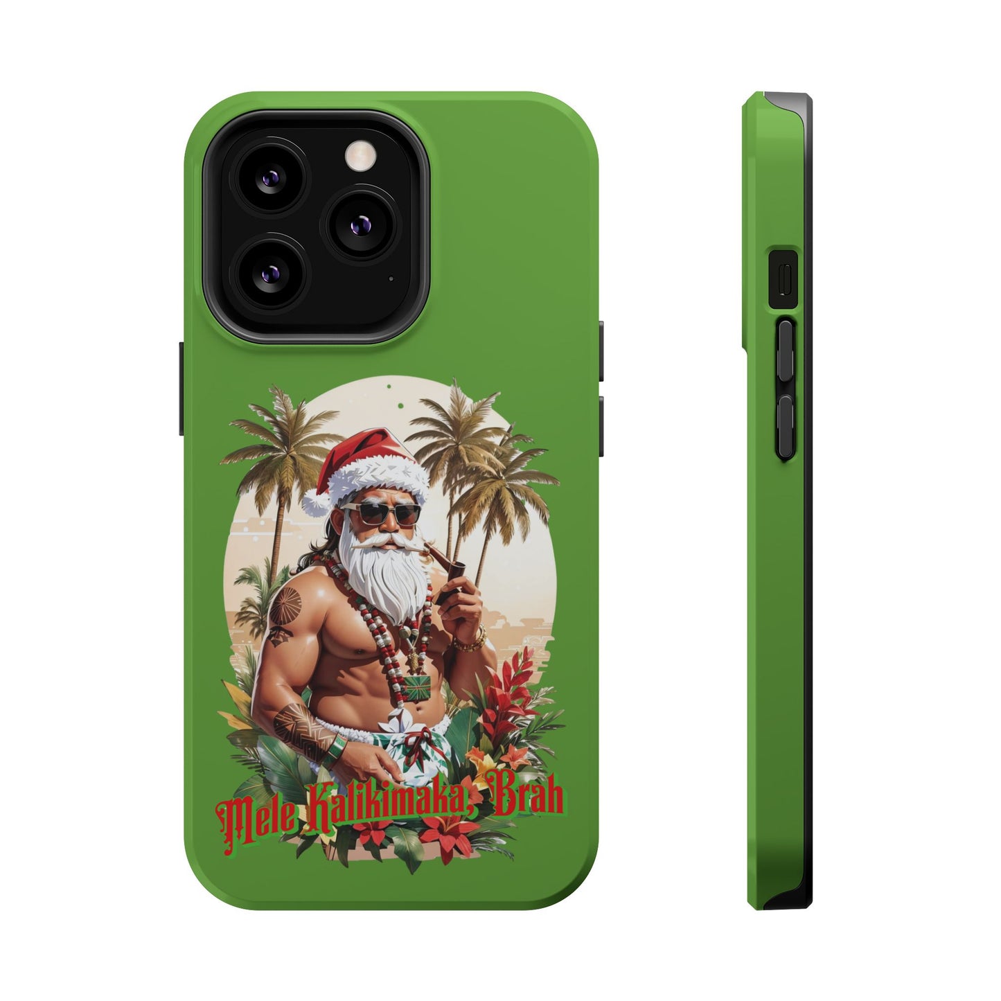 Magnetic Tough Cases, MagSafe, Mele Kalikimaka Brah