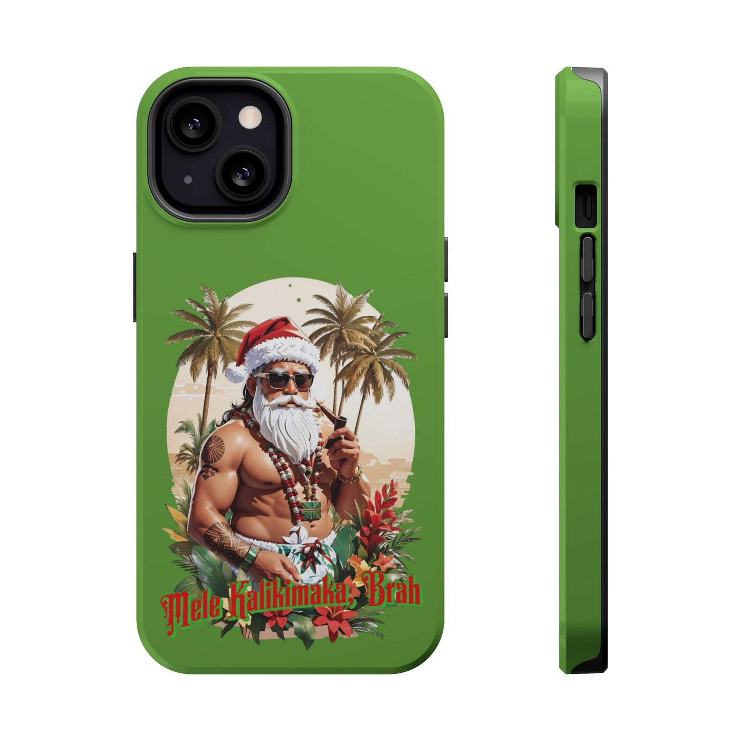 Magnetic Tough Cases, MagSafe, Mele Kalikimaka Brah