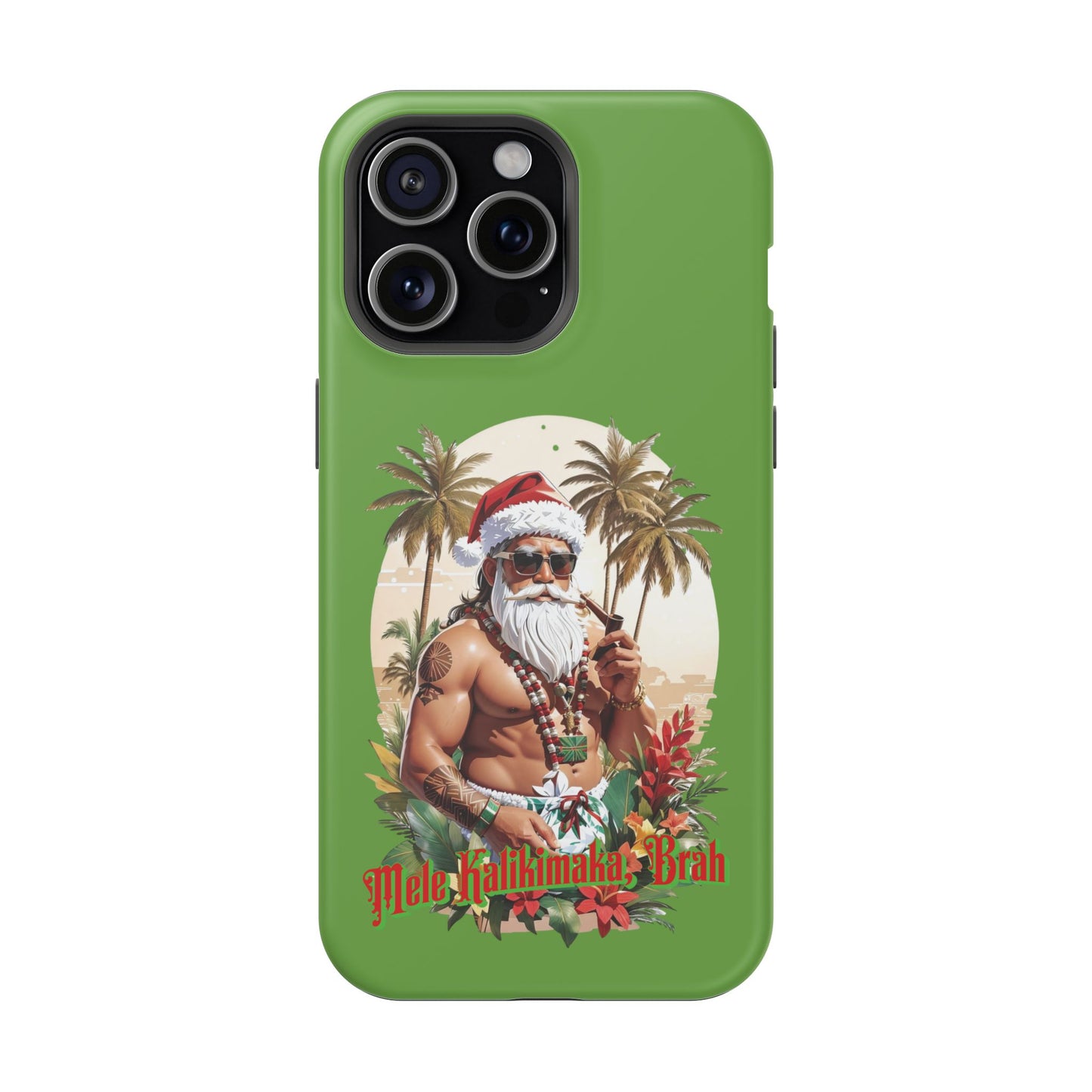 Magnetic Tough Cases, MagSafe, Mele Kalikimaka Brah