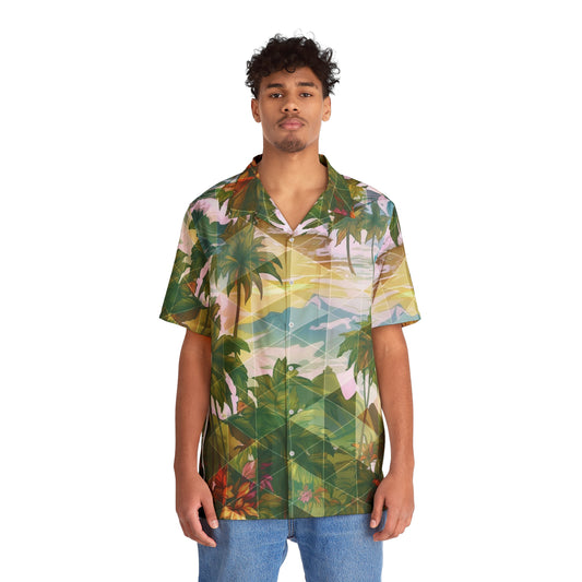 Hawaiian Shirt 001 - Windward Side Collection: Brighten Up Your Wardrobe with Floral Prints