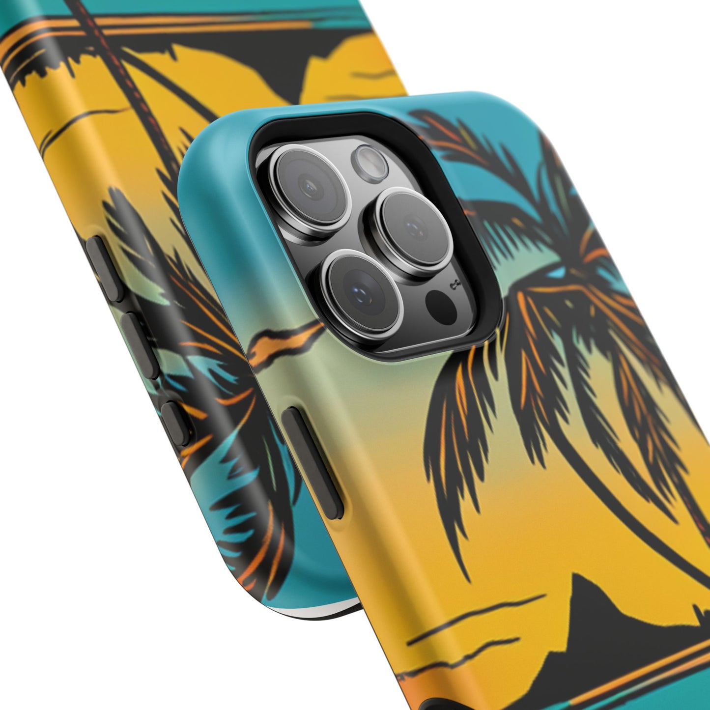 Magnetic Tough Cases, MagSafe compatible, Hawaiian Windward Side Scenery, iPhone 13, iPhone 14, iPhone 15, iPhone 16