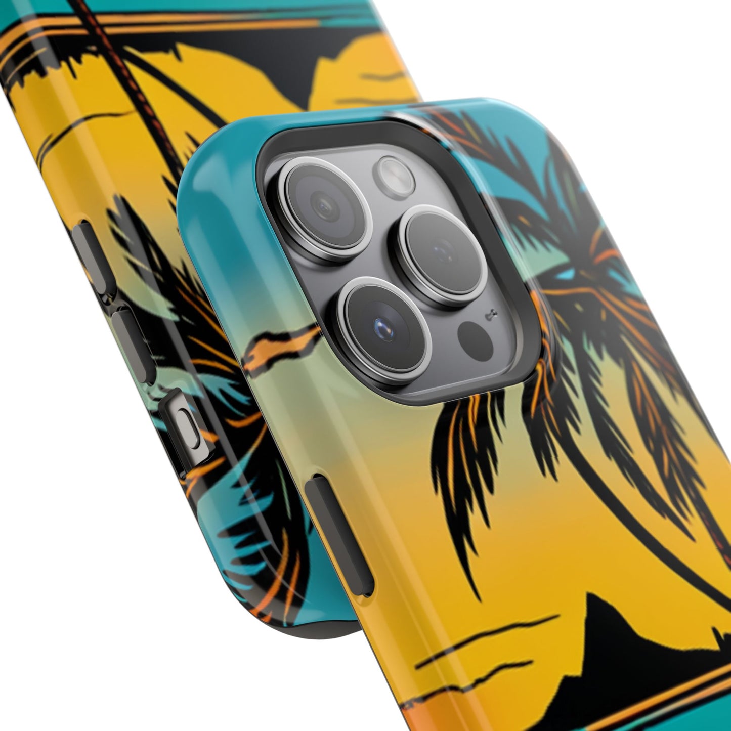 Magnetic Tough Cases, MagSafe compatible, Hawaiian Windward Side Scenery, iPhone 13, iPhone 14, iPhone 15, iPhone 16