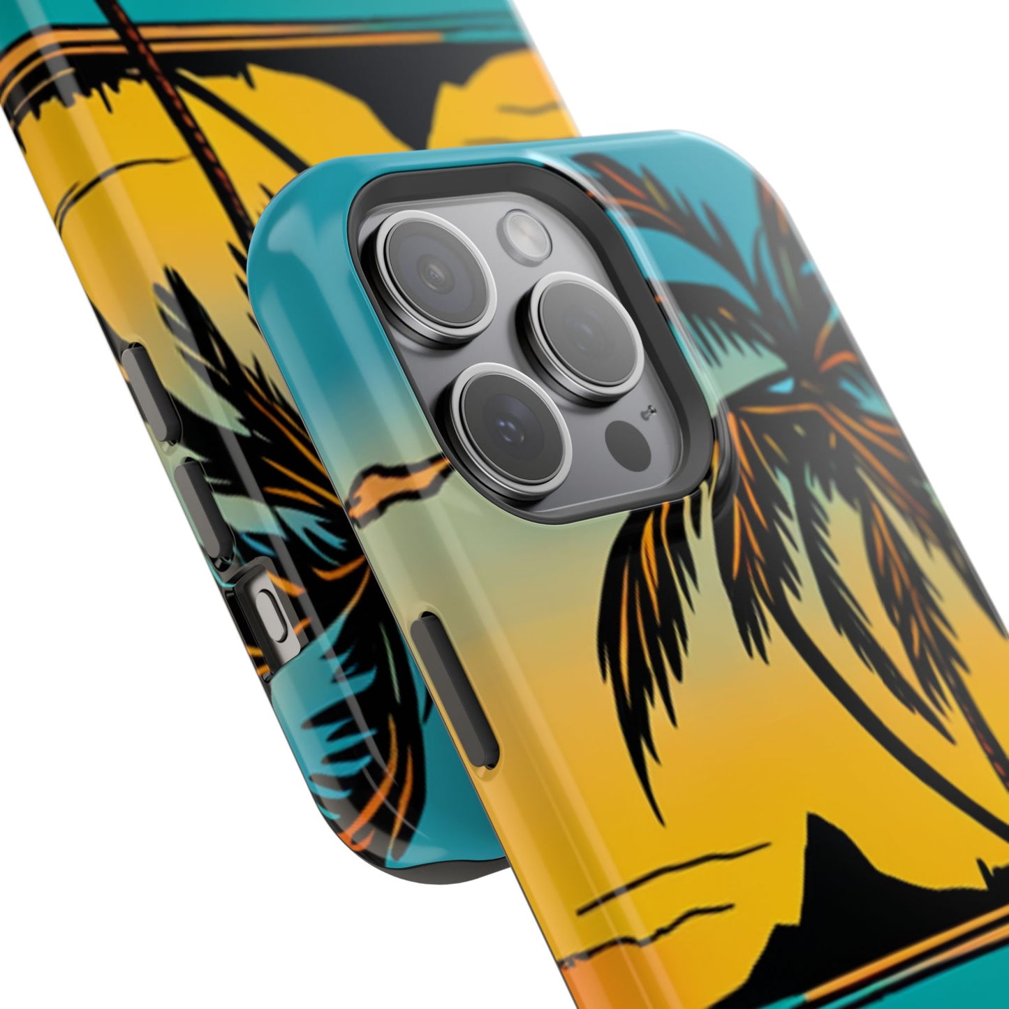 Magnetic Tough Cases, MagSafe compatible, Hawaiian Windward Side Scenery, iPhone 13, iPhone 14, iPhone 15, iPhone 16