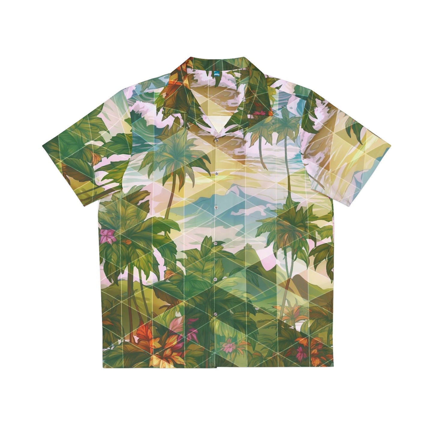 Hawaiian Shirt 001 - Windward Side Collection: Brighten Up Your Wardrobe with Floral Prints