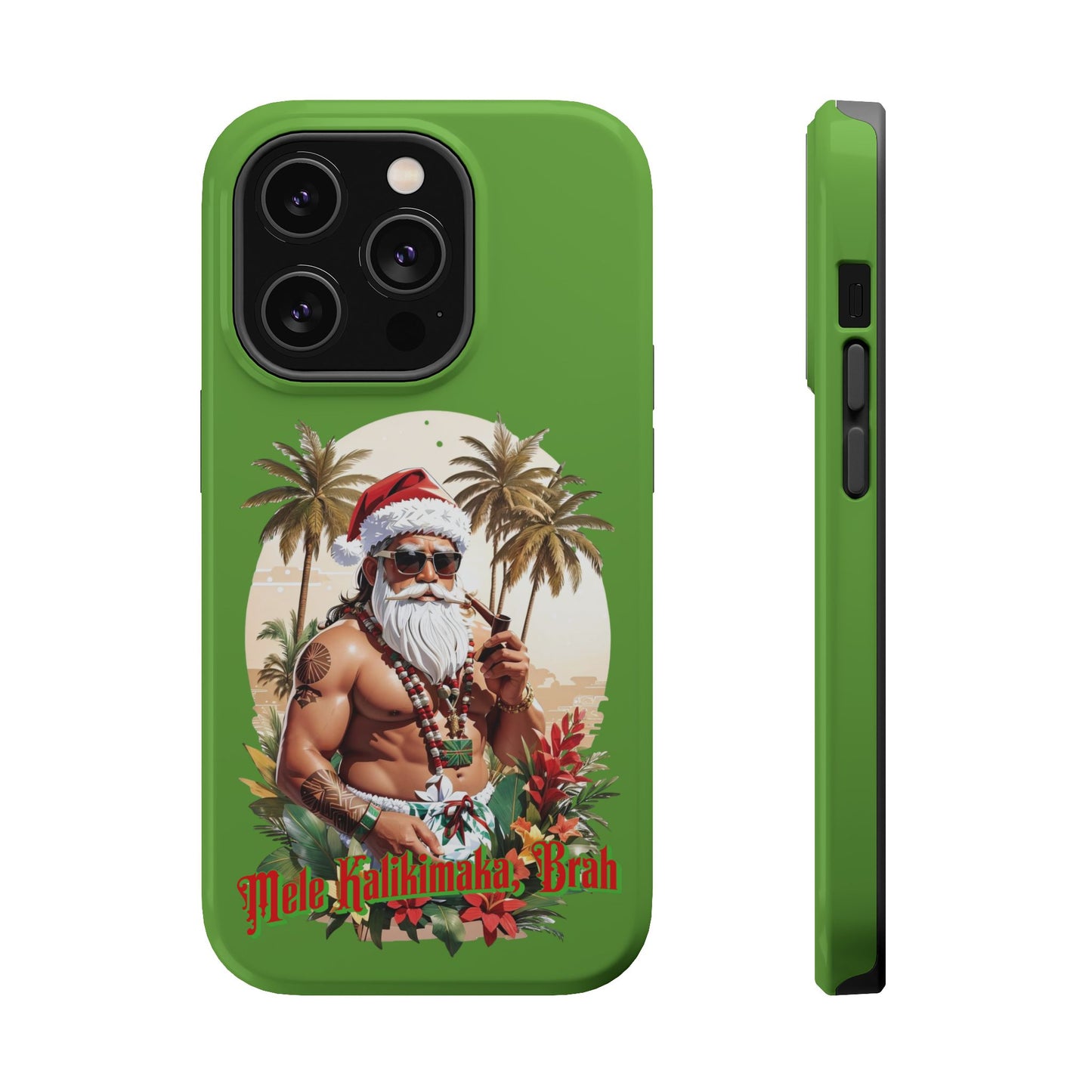 Magnetic Tough Cases, MagSafe, Mele Kalikimaka Brah