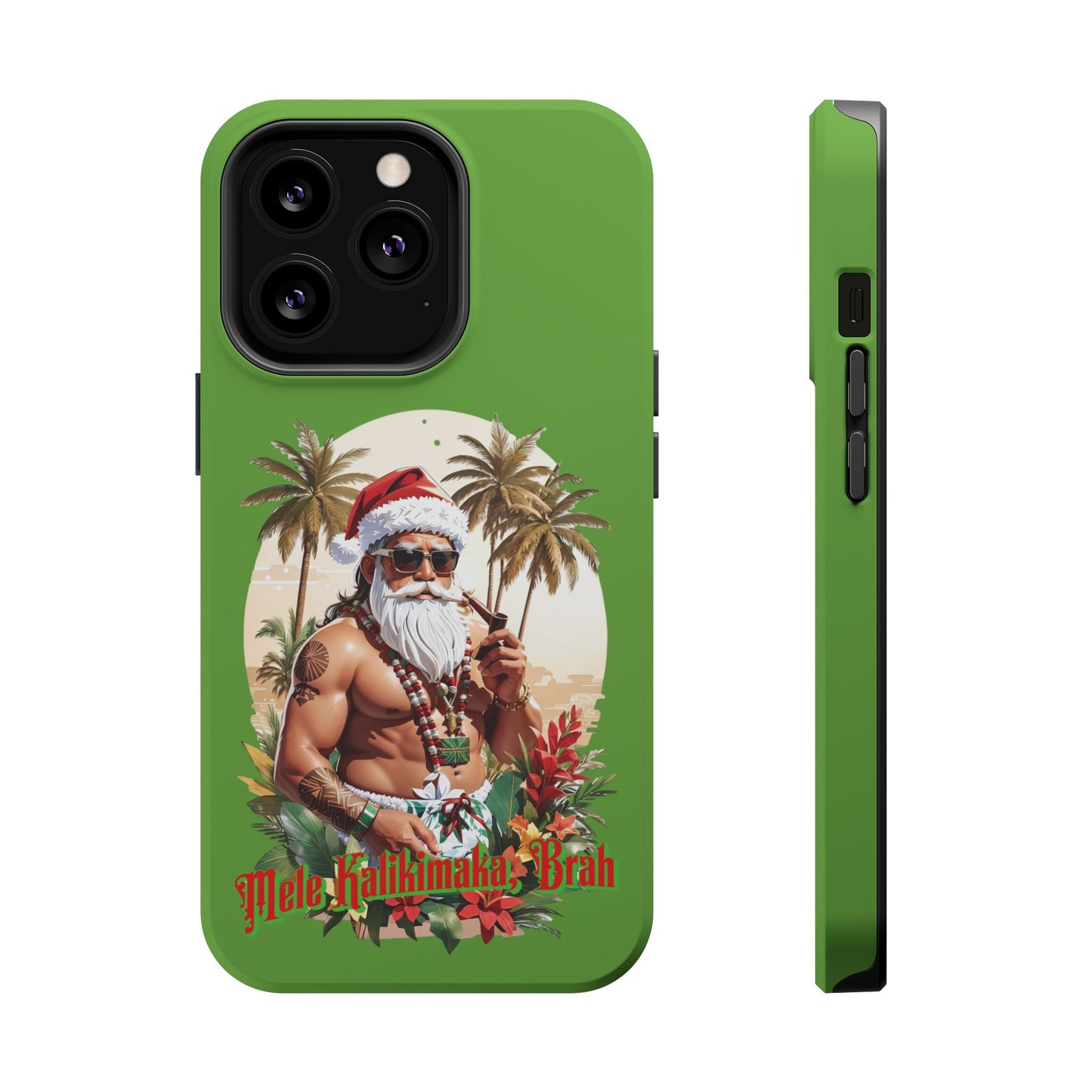 Magnetic Tough Cases, MagSafe, Mele Kalikimaka Brah