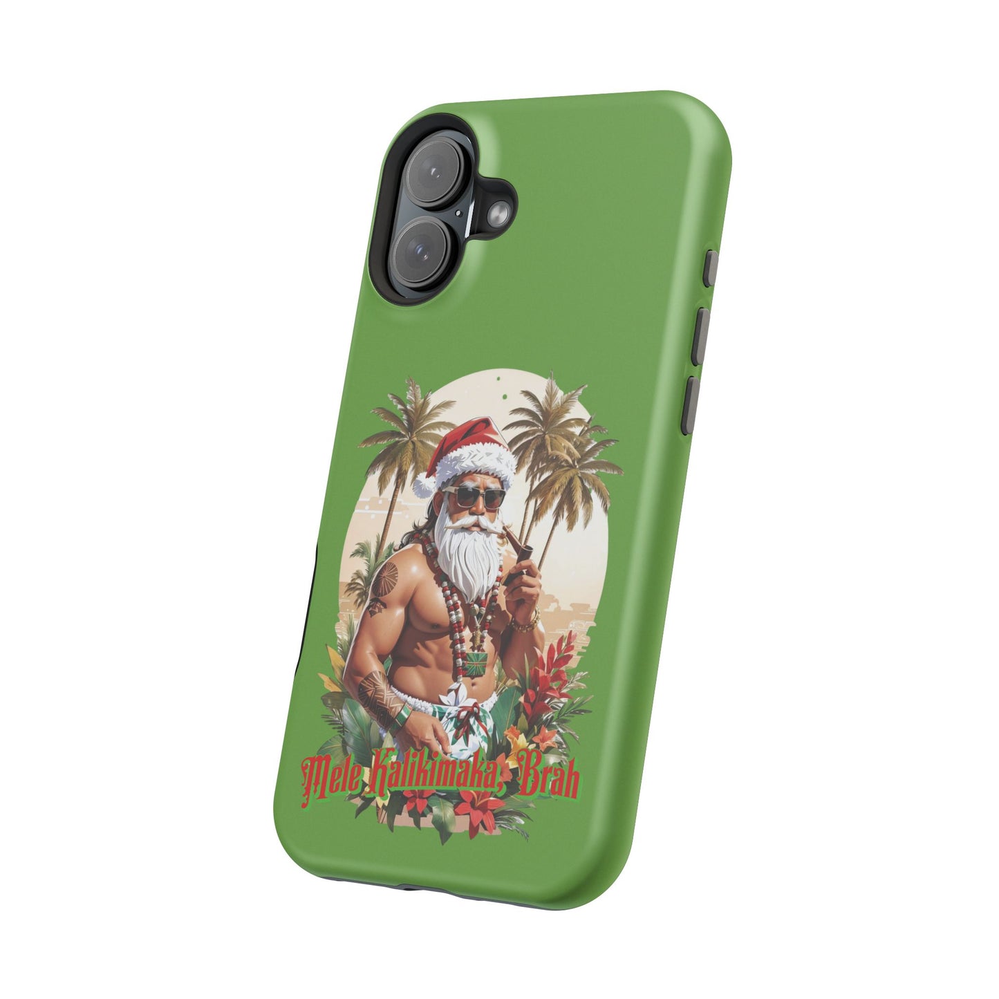 Magnetic Tough Cases, MagSafe, Mele Kalikimaka Brah