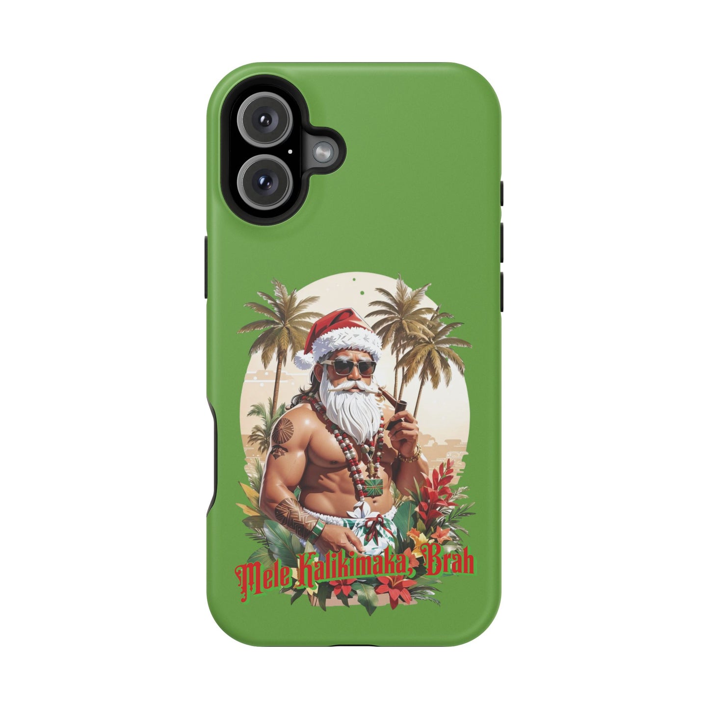 Magnetic Tough Cases, MagSafe, Mele Kalikimaka Brah