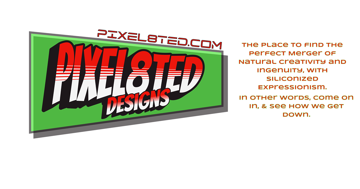 Pixel8ted Designs Site Banner