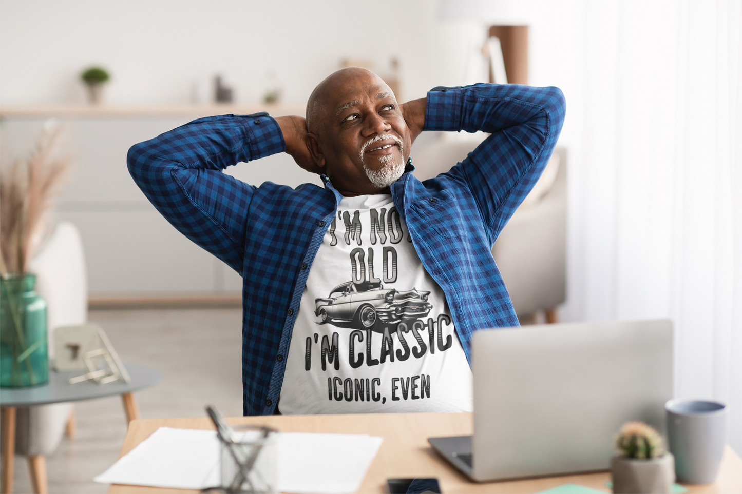 T-Shirt, I'm Not Old, I'm Classic 02 - Iconic, Even, Old Dudes Show