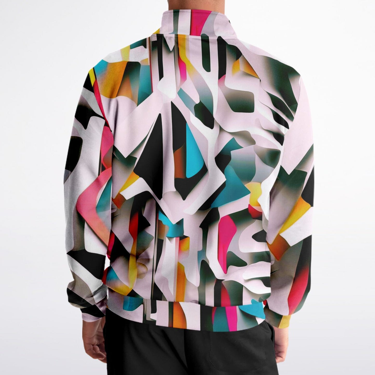 Geometric Graffiti 01 AOP Unisex Track Jacket