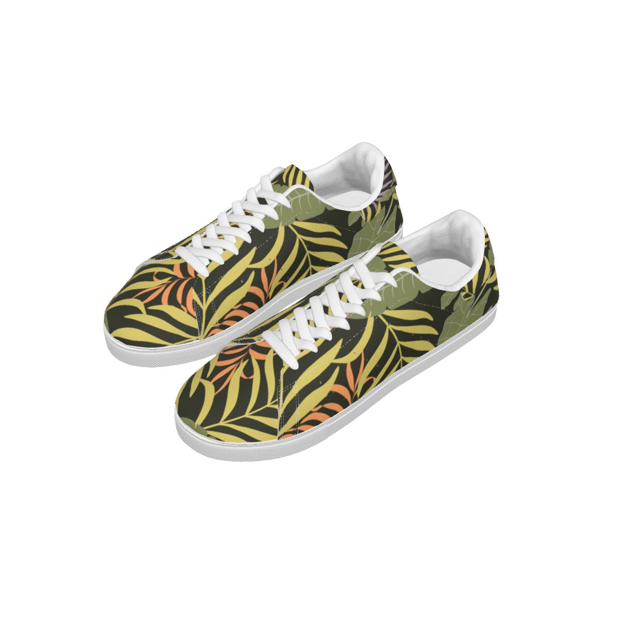 Men's Leather Sneakers, "It's A Jungle Out There" Collection