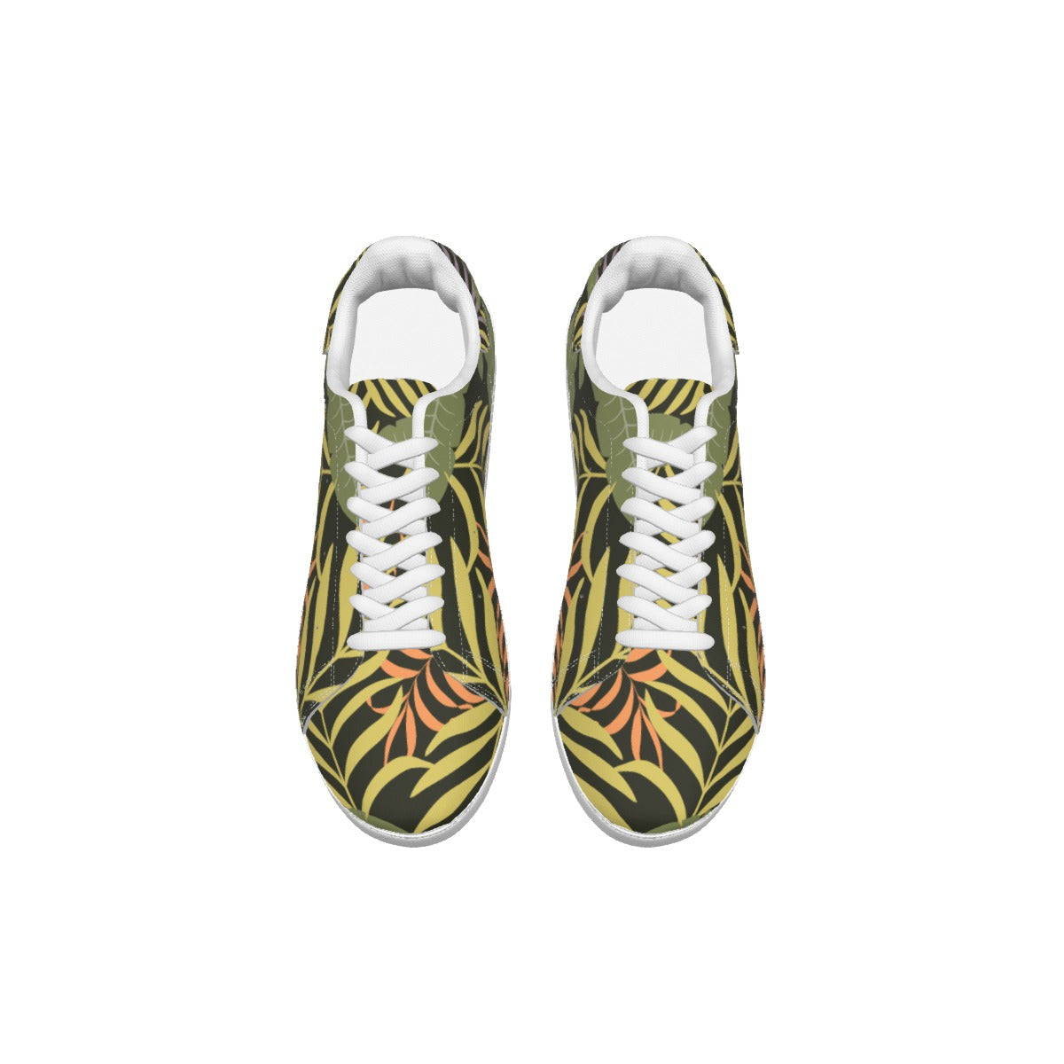 Men's Leather Sneakers, "It's A Jungle Out There" Collection