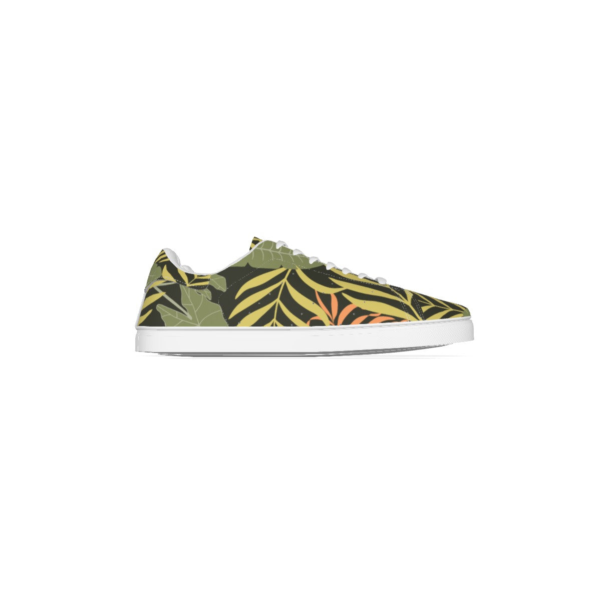 Men's Leather Sneakers, "It's A Jungle Out There" Collection