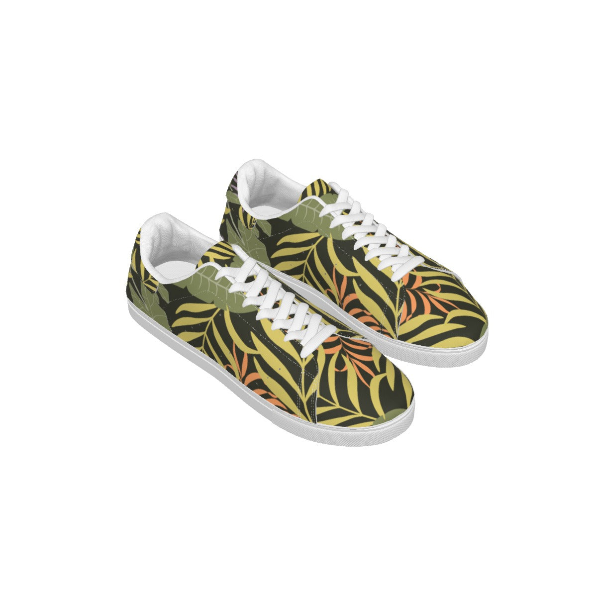 Men's Leather Sneakers, "It's A Jungle Out There" Collection