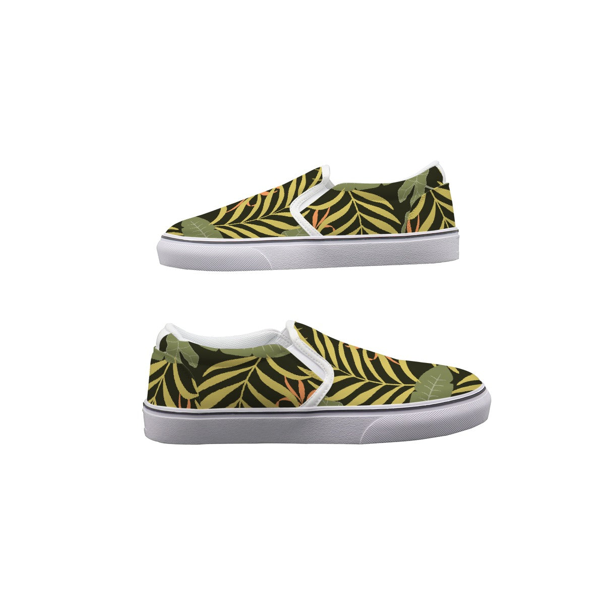 Women's Slip On Sneakers, "It's A Jungle Out There" Colllection