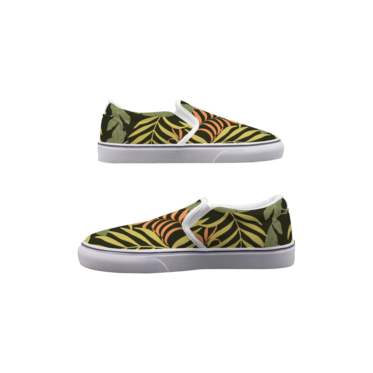 Women's Slip On Sneakers, "It's A Jungle Out There" Colllection